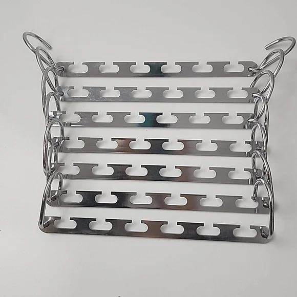 Metal Multiport Space Saving Hangers 7 Hangers Unbranded Silver