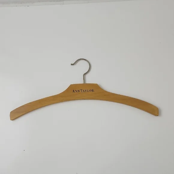 Ann Taylor Wood Hanger Natural Light Wood