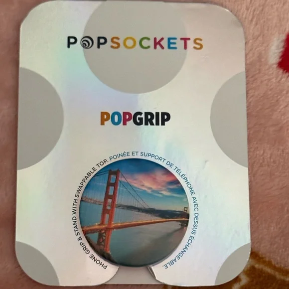 PopSocket Phone Grip with Multicolor Custom Pic if GGB! New in package