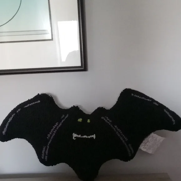 Black Bat Shaped Pillow Halloween! 🦇🦇🦇🦇🦇