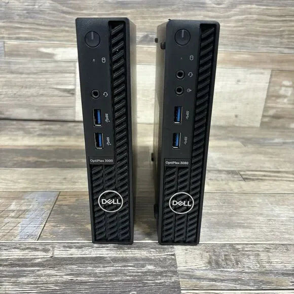 Lot Of 2 Dell Optiplex Micro 3080 & 3000 - No CPU/RAM/SSD/OS/PSU (READ)