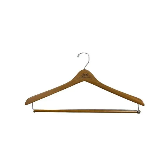 Brooks Brothers 346 Wooden Suit Hanger Pants Trousers 16.75