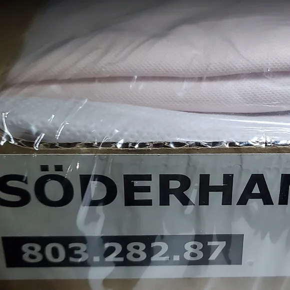 IKEA SODERHAMN Footstool Slipcover Samara Pink