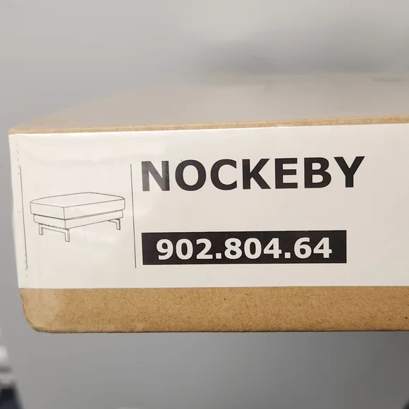 NOCKEBY RISANE GRAY article# 902.804.64 Footstool cover NIB