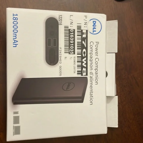NWOT - Dell power companion - extra battery