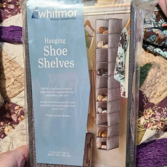 NWT Hanging Shoe Shelves