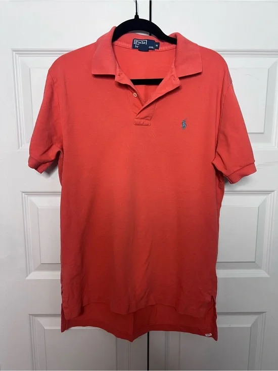 Polo Ralph Lauren Men’s Medium Coral Orange Classic Fit Polo Shirt