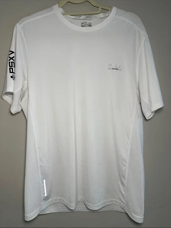 Polo Sport Ralph Lauren Performance White Tee flaws
