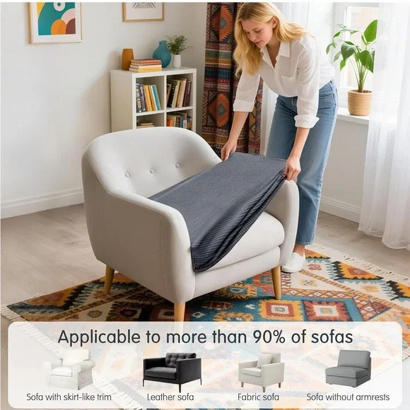 Gray Sofa Cover