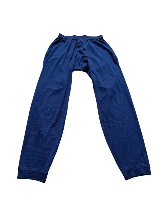 Patagonia Size M Blue Capilene Pull On Midweight Bottoms Baselayer Pants