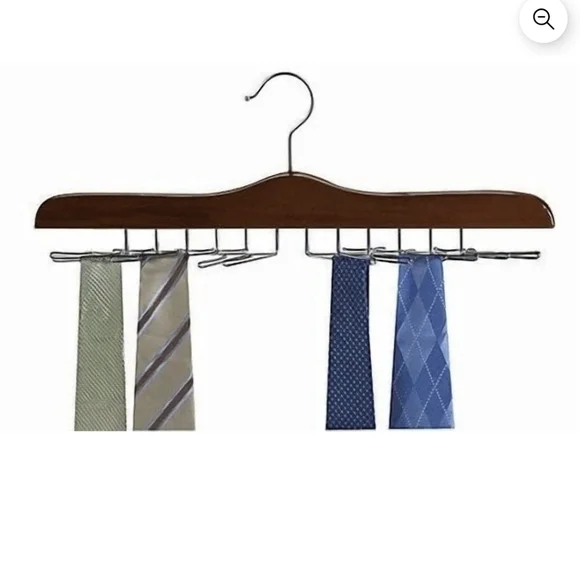 Wooden Tie Hanger-Walnut (1)