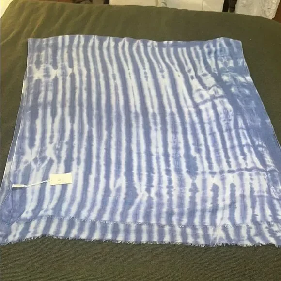 Blue Tie-Dye Pashmina (NWT)