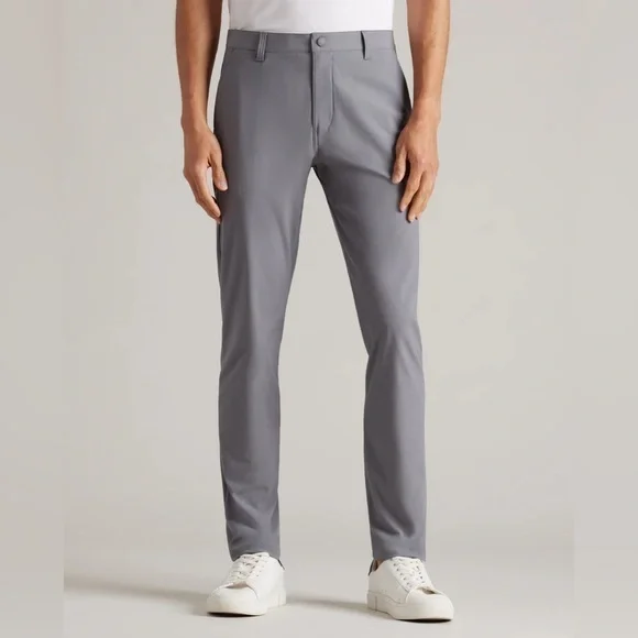 Rhone Commuter Pant Slim Straight Grey Men’s Size 38