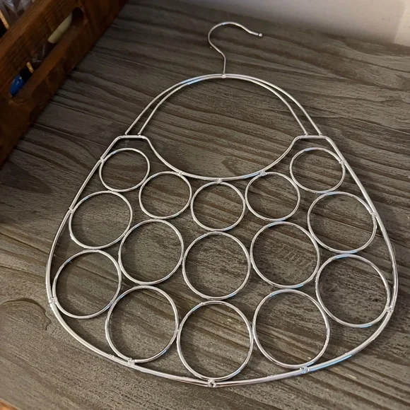 Scarf or Accessory Hanger with 15 Spots
