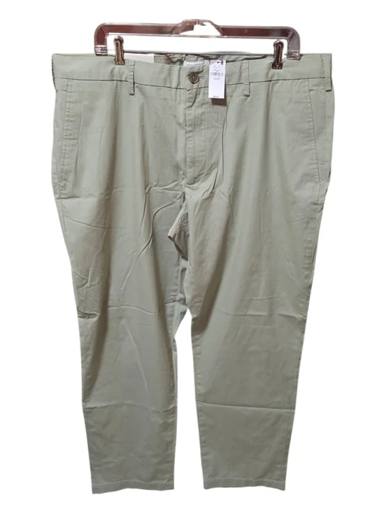 Banana Republic Slim Summerweight Chino Green Pants 38x30 New!