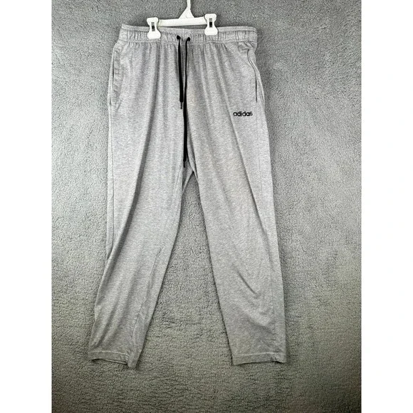 Adidas lounge pants size large gray euc