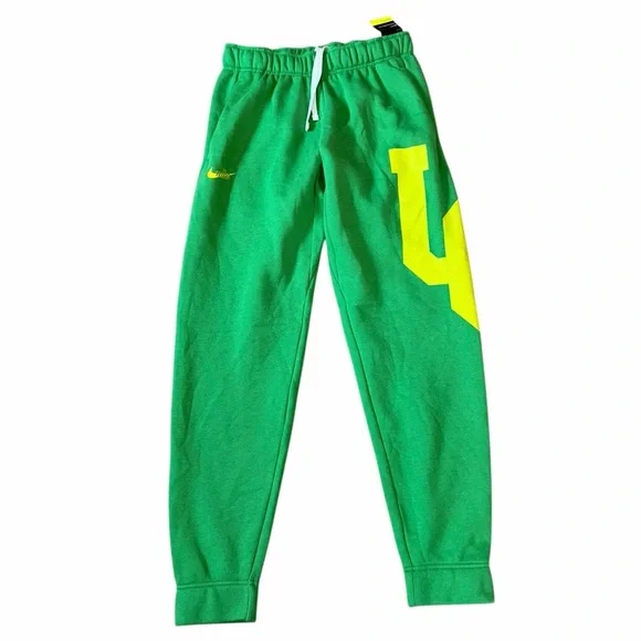 Nike Oregon Ducks Sweatpants TEAM ISSUED Jogger College Football Unisex Med NWT