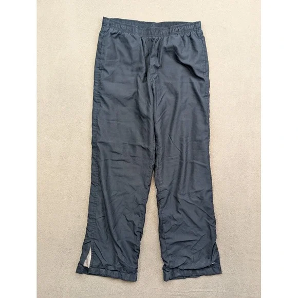 Vtg Y2K Nike Sportswear Track Pants Mens Large Blue Baggy Cotton Lined