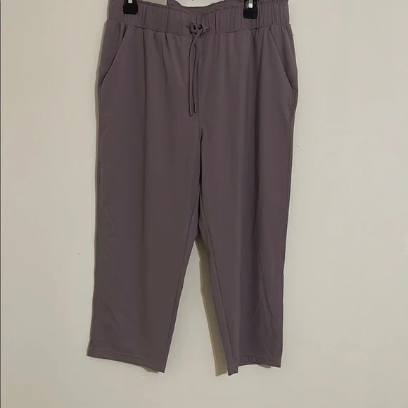 Men's Purple Drawstring Pants
