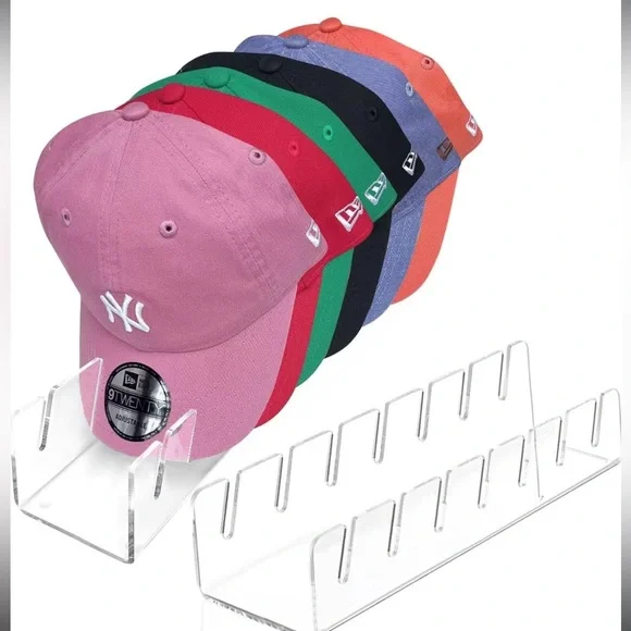🧢 New Clear Acrylic Hat Organizer (Only One)