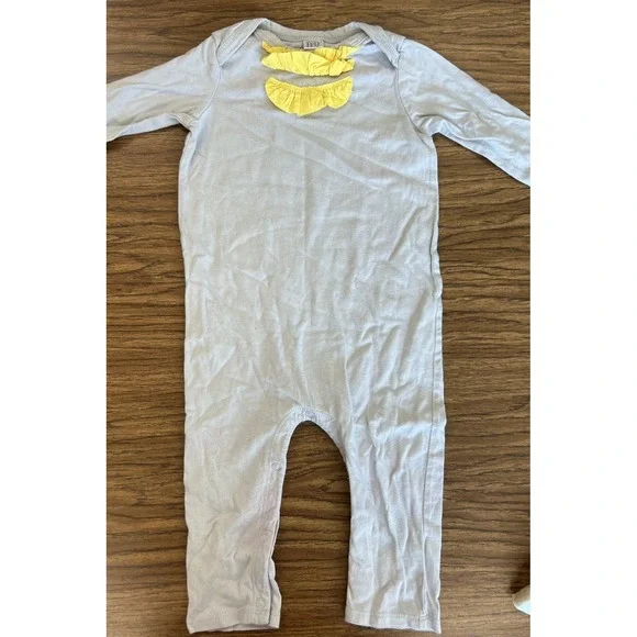 9m‎ Nordstrom Baby Gray Yellow Ruffles