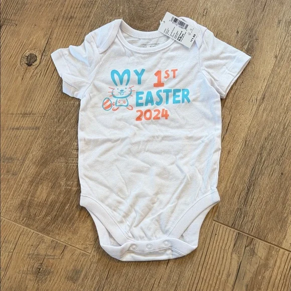 The Children's Place White Baby Onesie