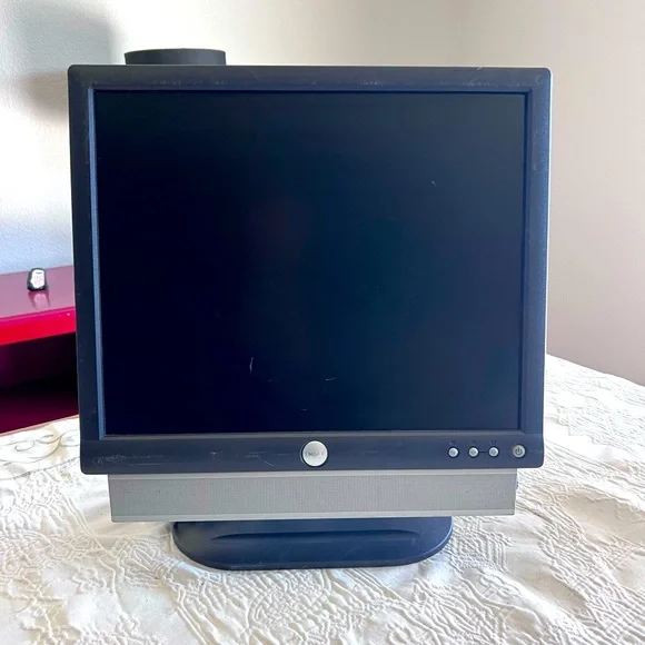 DELL E173FPf Flat Screen LCD Monitor w/ Stand & Power Cord 17” AS501 FC