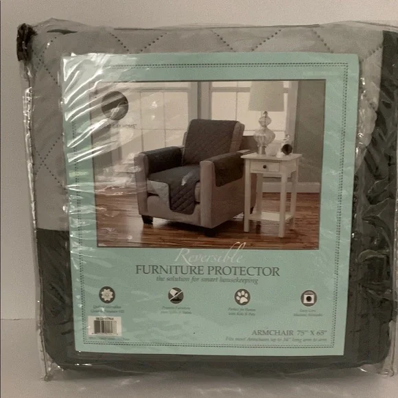 Gray Furniture Cover Accent