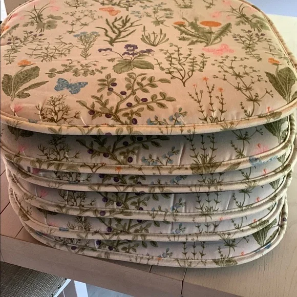 Floral Seat Cushions