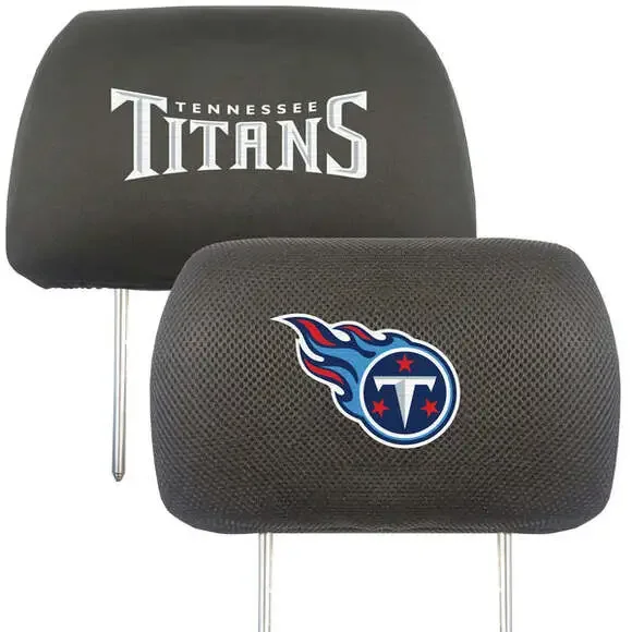 Tennessee Titans NFL Car Truck Front Seat Headrest Covers - Pair