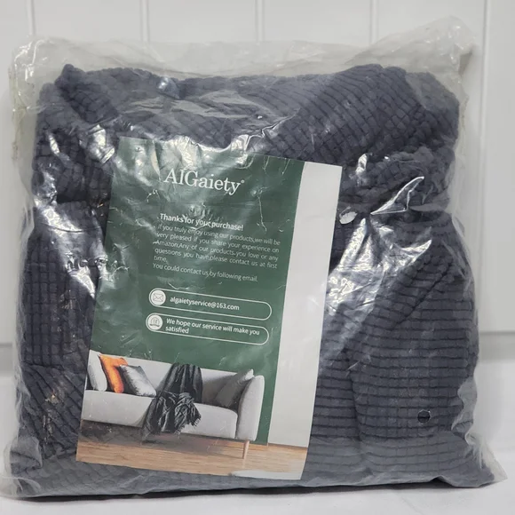 AIGaiety Dark Gray Seat Covers 6pc