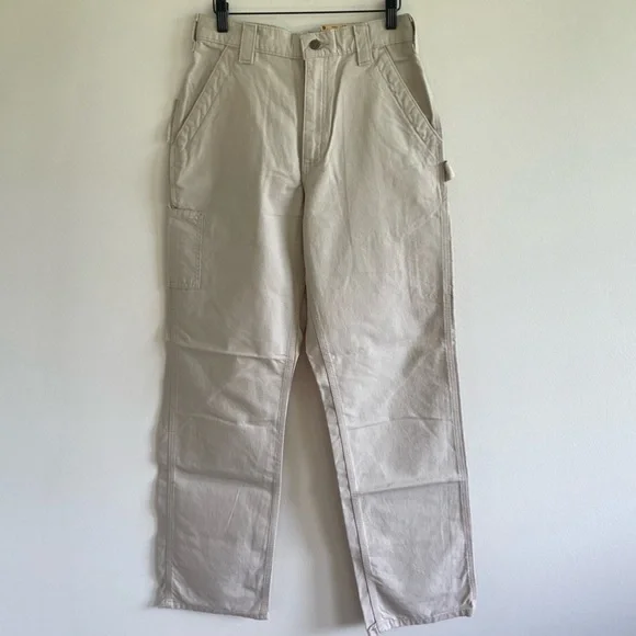 Carhartt Men's Loose Original Fit Canvas Work Dungaree Size 30x34
