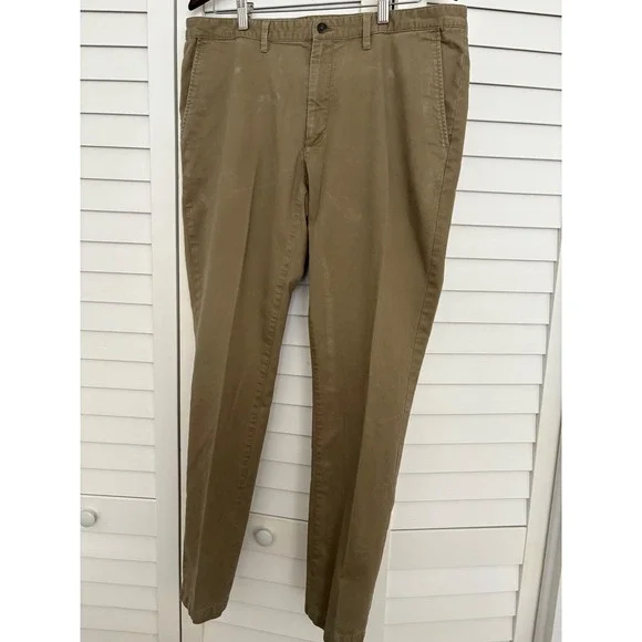 Michael Kors Khaki Pants Straight‎ Leg Chinos Casual Trousers Size 36