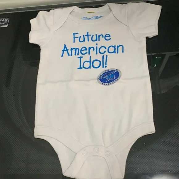 Future American idol onesie unisex gender neutral girls or boys 12 months