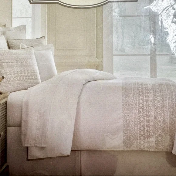 NWT Southern Living Duvet Cover mini set