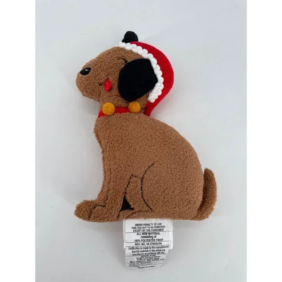 Dog Shaped Toss Pillow Christmas Decor By Wondershop 14.5