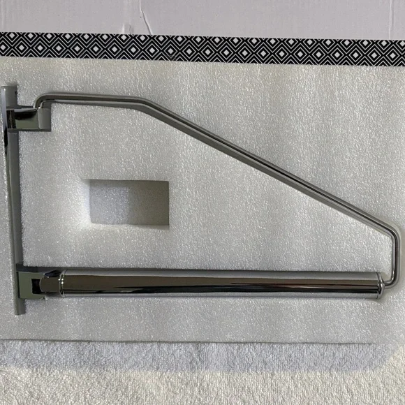 Foldable Wall-Mounted Clothes or Coat Rack