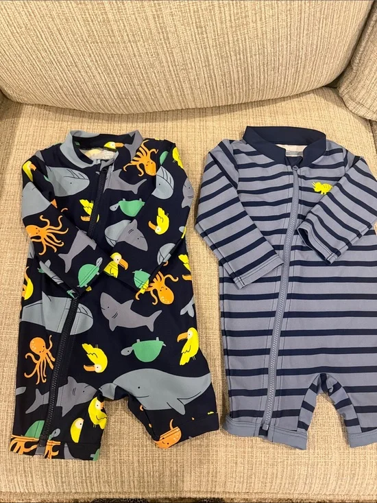 Simple joys 6-9 Months One Piece Swimsuits