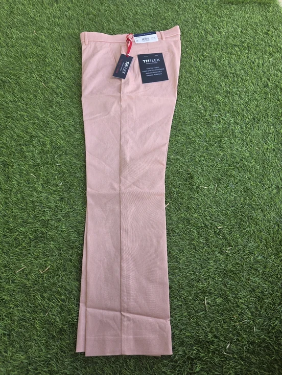 Tommy Hilfiger Men's THFLEX Dress Pants 40x30 Coral NWT $95 MRSP Career