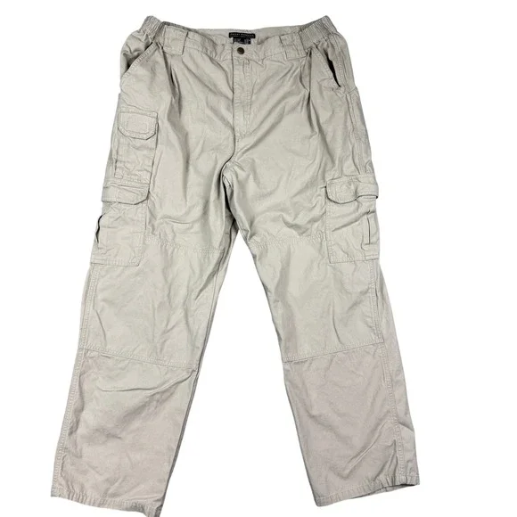 Royal Robbins Mens Khaki Cargo Pants Outdoor Travel Clothing Size W L‎
