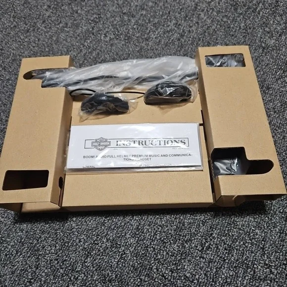 Harley-Davidson Boom Audio Premium Stereo Helmet Headset 77147-98A Full Face