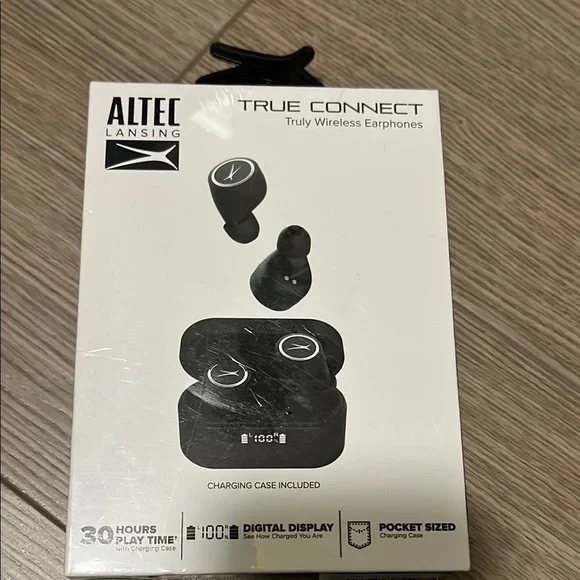 True Connect Black Wireless Earphones