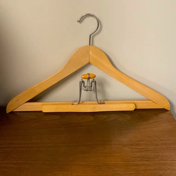 Vintage Wooden Suit Hanger
