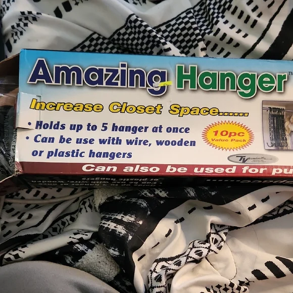 Amazing Hanger Closet Organizer - Black (6)