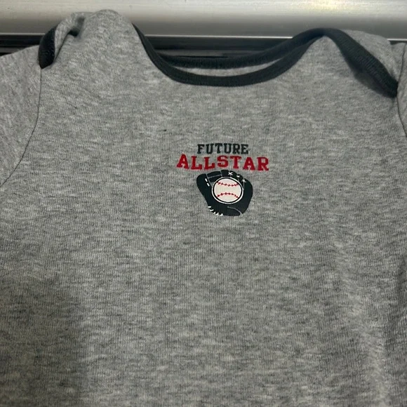 Boys 18 month baseball future all star onesie
