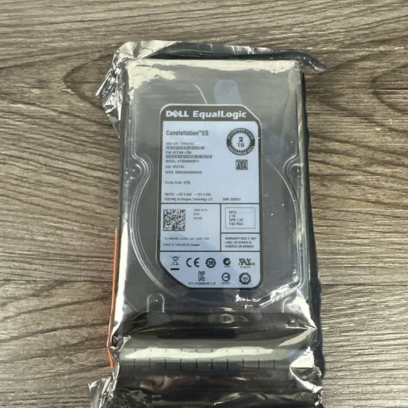 Dell Equallogic 02p4n9 00nv66‎ St2000nm0011 2tb 7.2k 64mb Sata III Sas 3.5