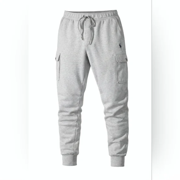 Polo Ralph Lauren men's double-knit cargo jogger sweatpants