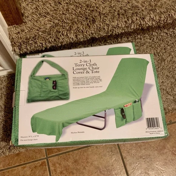 Lounge Chair Cover & Tote