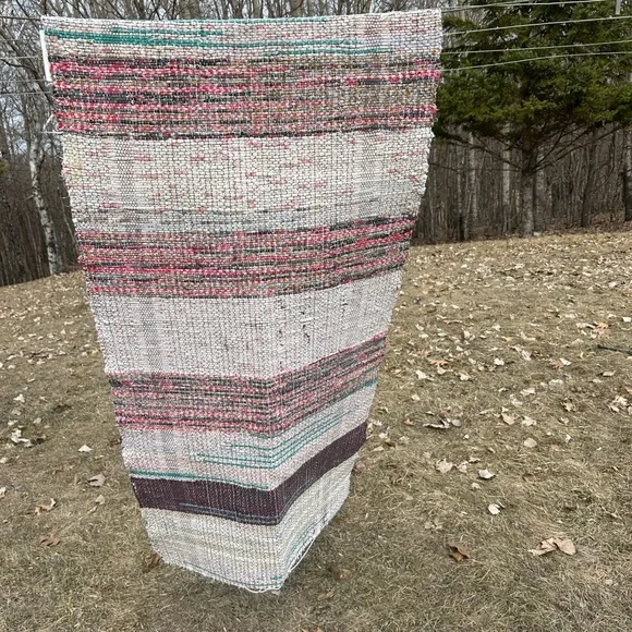 Handwoven Multicolor Area Rug