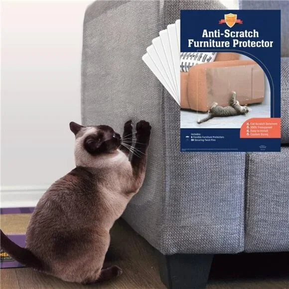 Amazing Shields Sofa Protectors from Pets - 6-Pack of 17-Inch x 12-Inch Cat